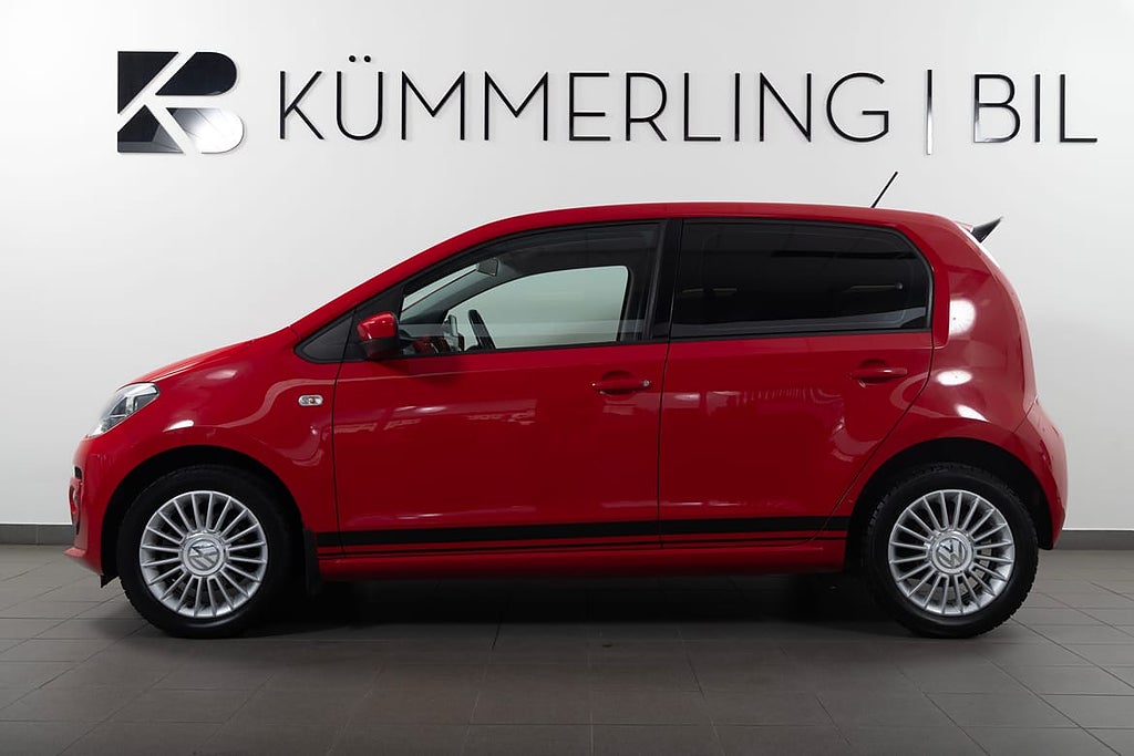 Volkswagen UP! 5-dörrar 1.0 MPI 75hk Navi/Tonaderutor/Ving...