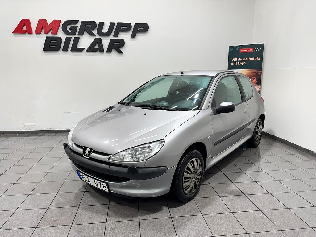 Peugeot 206 3-dörrar 1.4 X-Line Euro 4 Ny Besiktigad