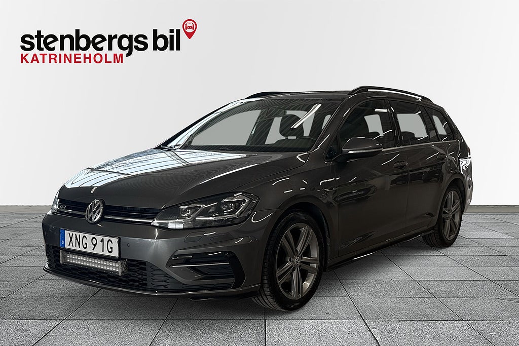 Volkswagen Golf Sportscombi 1.5 TSI GT R-Line 150hk Dragkrok, värmare