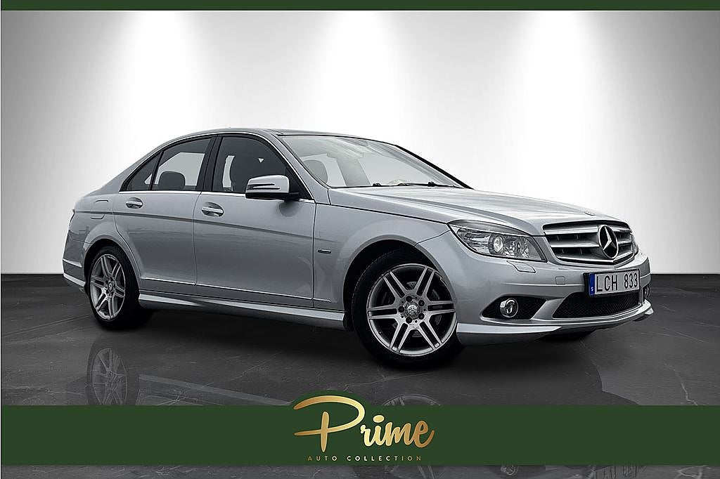 Mercedes-Benz C 180 5G-Tronic AMG sport Pano Sv-såld Två ägare