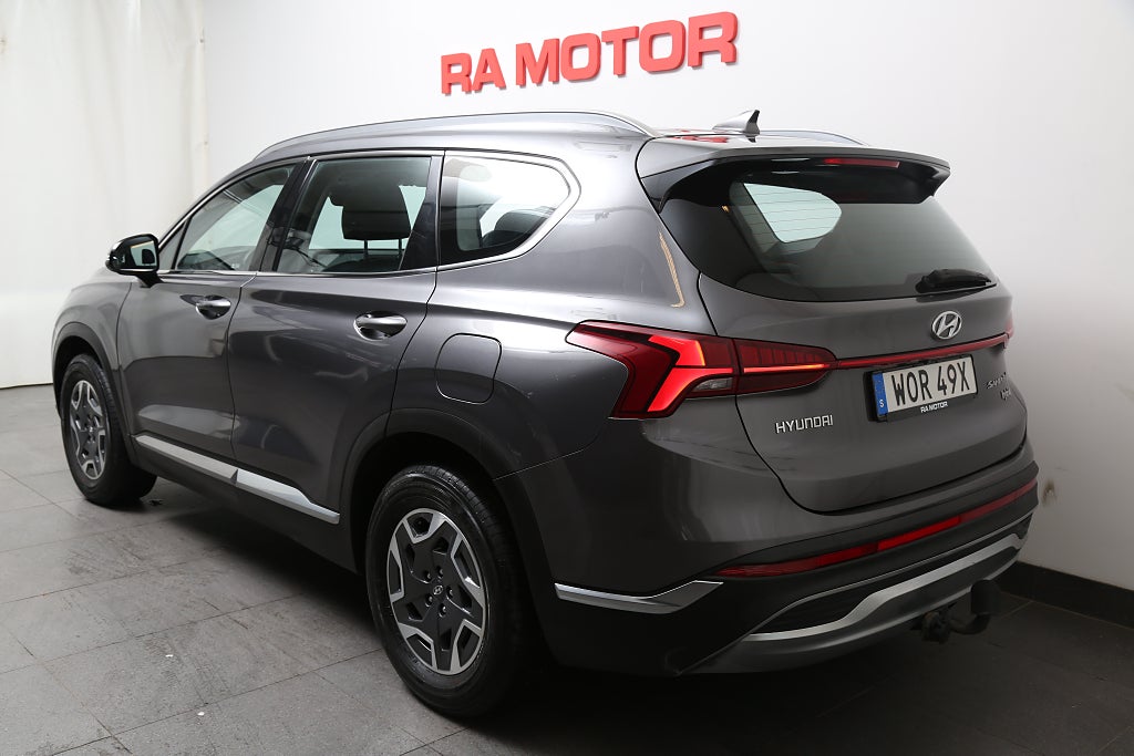 Hyundai Santa Fe 1,6 HEV Hybrid 230HK Aut 4WD 7-sits Motorv Dragkrok
