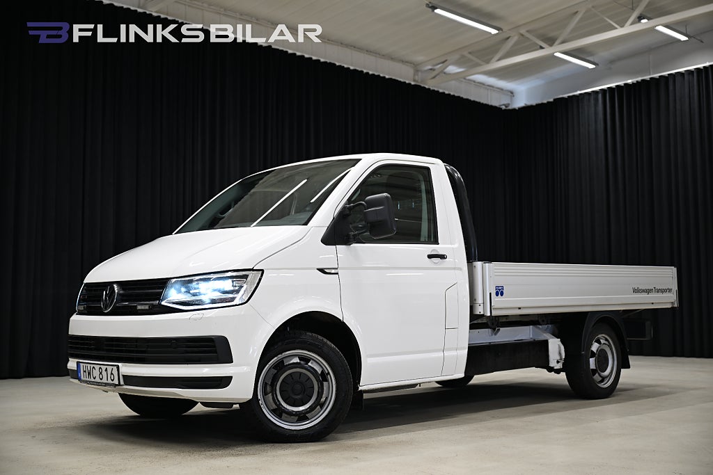 Volkswagen Transporter 4Motion DSG 204HK Nedlackad|LED|Flak|Drag|Värmare|Moms