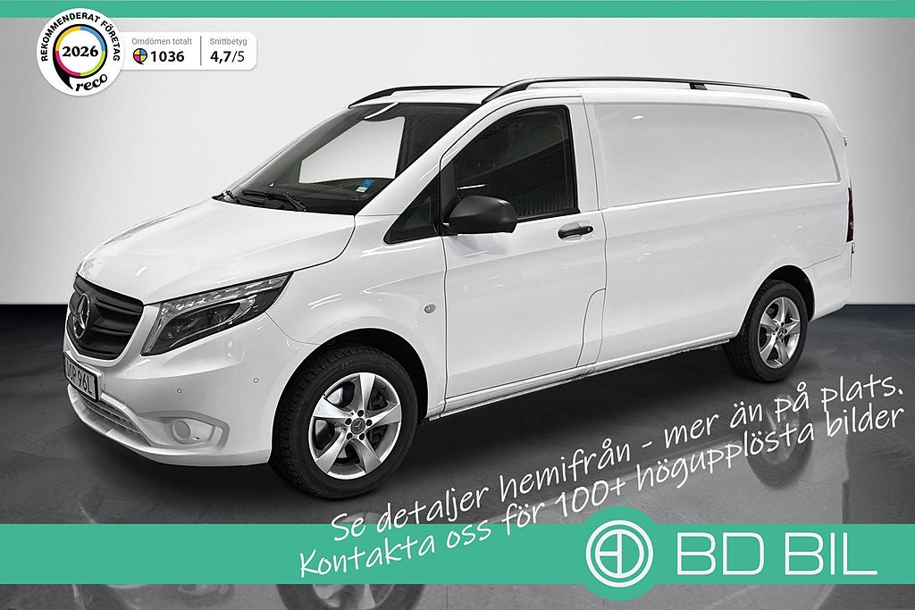Mercedes-Benz Vito 119 CDI 4x4 V-INREDD LÅNG L2 VÄRMARE KAMERA LEASINGKALKYL