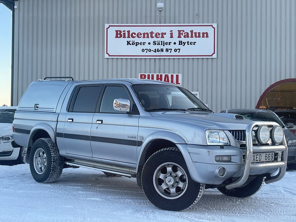 Mitsubishi L200 Dubbelhytt 2.5 TD ES-4WD Dragkrok