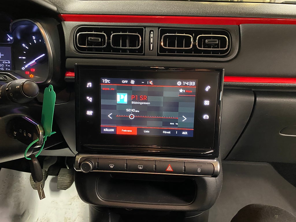 Bild på Citroën C3 1.2 VTi 82hk Farthållare P-sensorer