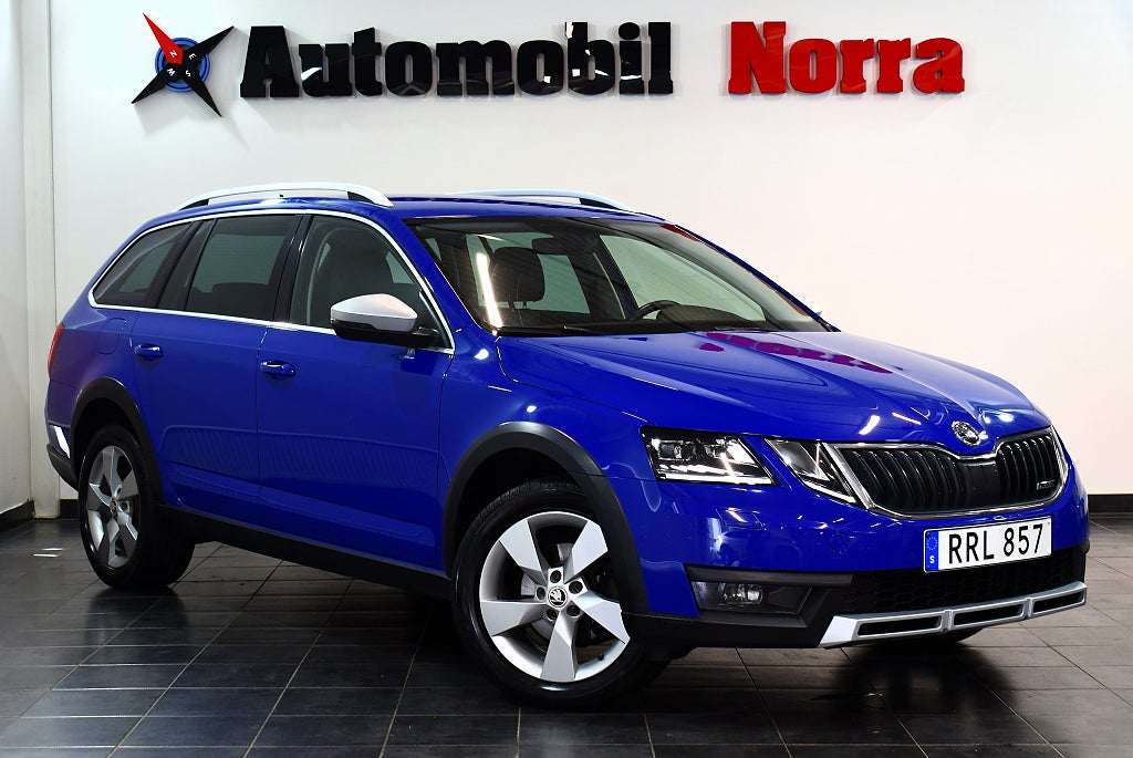Skoda Octavia Scout 2.0 TDI SCR 4x4 Premium B-Kamera/Drag/Alcantara/Värmare