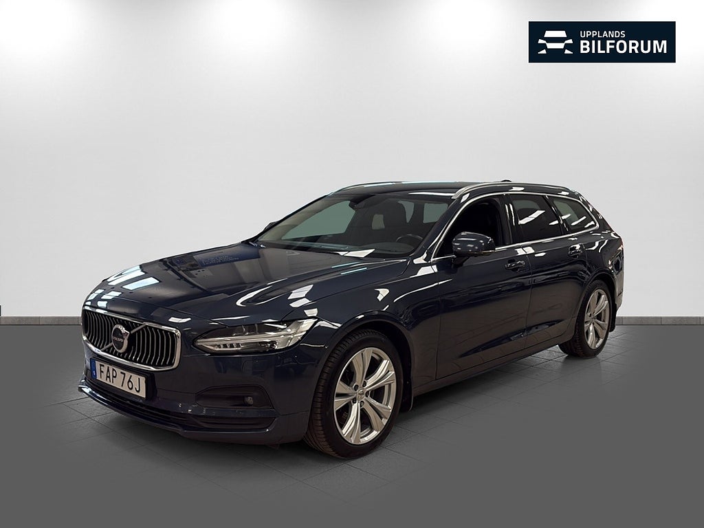 Volvo V90 B4 AUT Momentum Advanced Drag 360° kamera Skinn