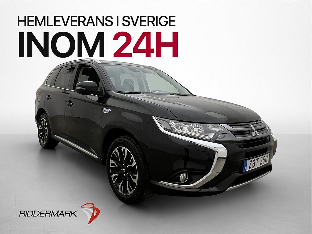 Mitsubishi Outlander PHEV Business 360° Skinn Drag Adpt-Fart