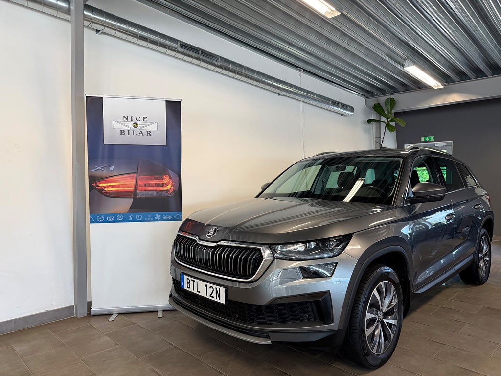 Skoda Kodiaq 7-Sits 2.0 TDI 4x4 Style Business Adventure Skinn Drag 