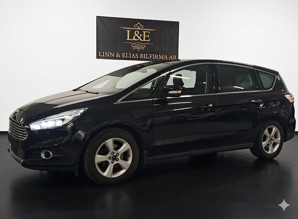 Ford S-Max 2.0 TDCi Powershift Business 1ÅRSGARANTI/FRI LEVERANS 