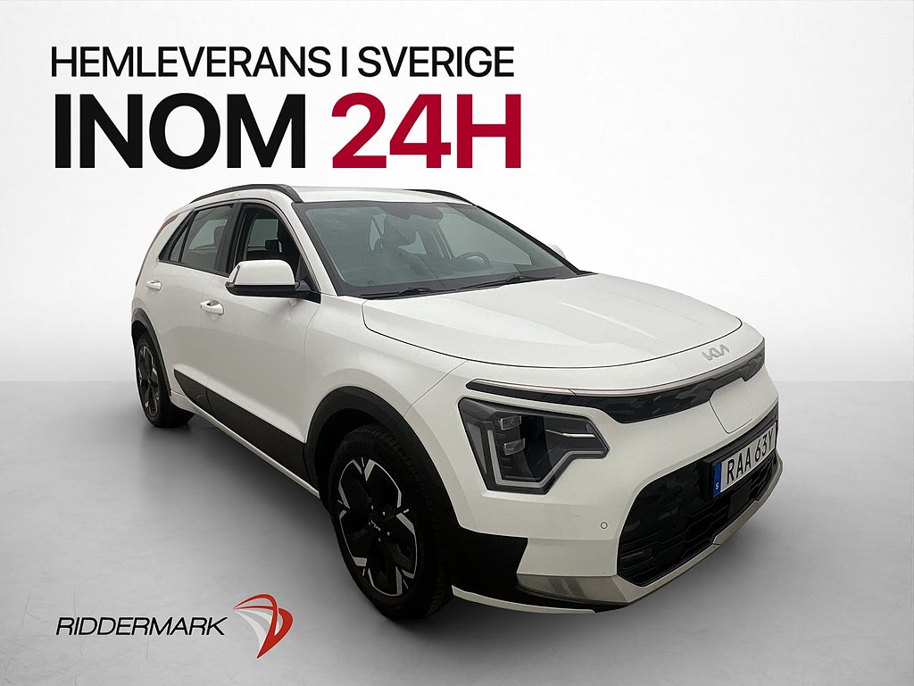 Kia Niro EV 204hk Action Kamera Navi CarPlay Rattvärme