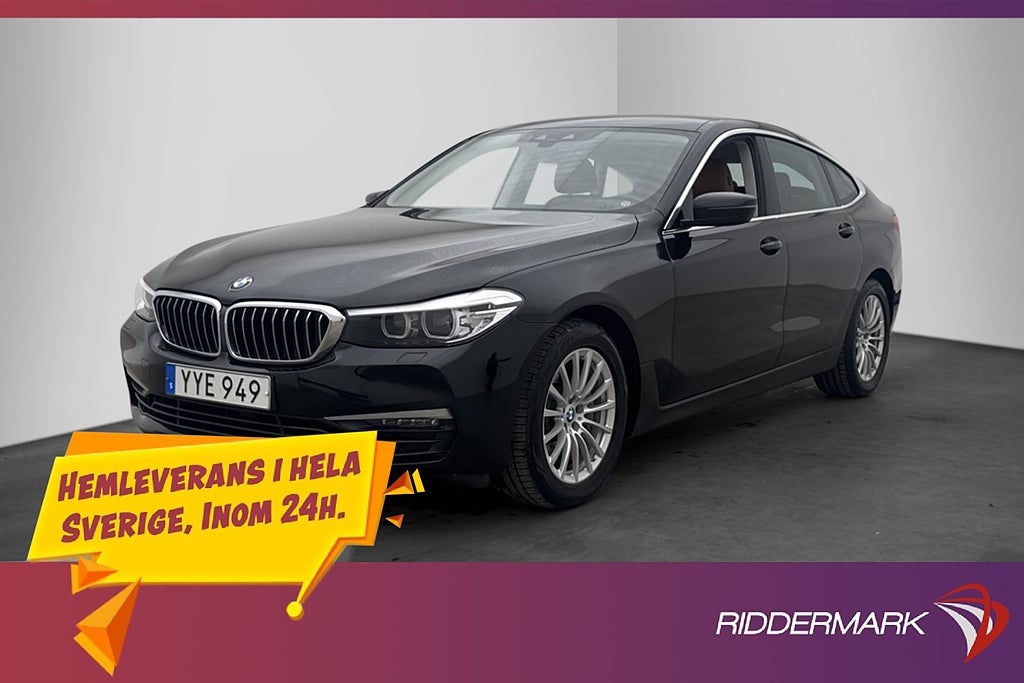 BMW 620 D GT 190hk Kamera Dragkrok Läder Keyless