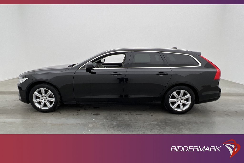 Volvo V90 D4 190hk AWD Momentum VOC Drag D-Värmare 0.49l/mil