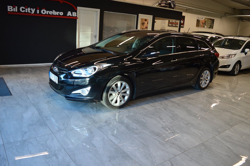 Hyundai i40 1.7 (136hk) CRDi / GPS / Skinn / Bluetooth / Nyservad Ny Besikta