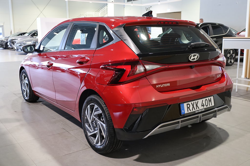 Hyundai i20 1.0 T-GDI AUT Advanced Kamera CarPlay Rattvärme Leasbar 2026