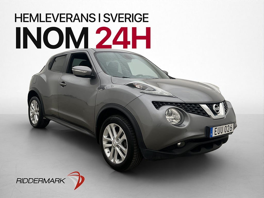 Nissan Juke 1-2 115hk Panorama Kamera Navi 0,57l/mil