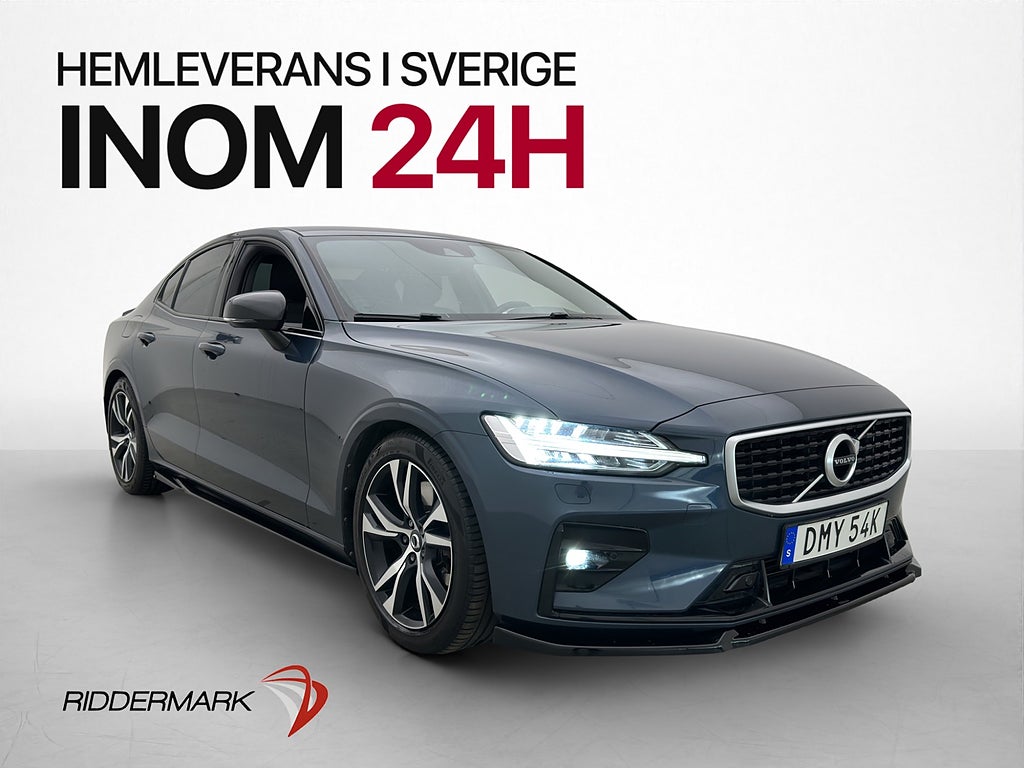 Volvo S60 T5 R-Design VOC Värmare H/K Kamera Navi Nyservad