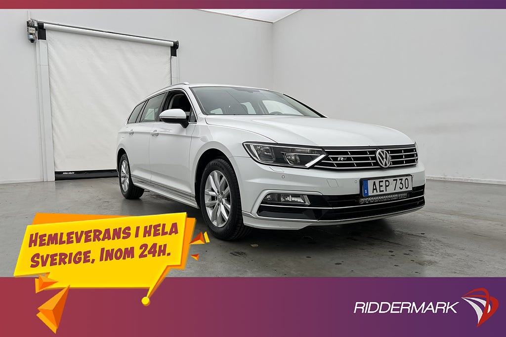 Volkswagen Passat 1.4 TSI 150hk R-Line Active info Dragkrok