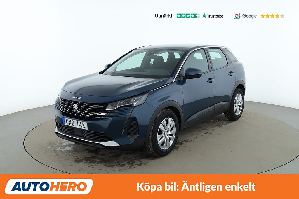 Peugeot 3008 1.2 PureTech Active / CarPlay, Dragkrok