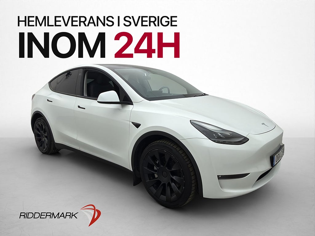 Tesla Model Y Longe Range AWD Dragkrok Autopilot MOMS