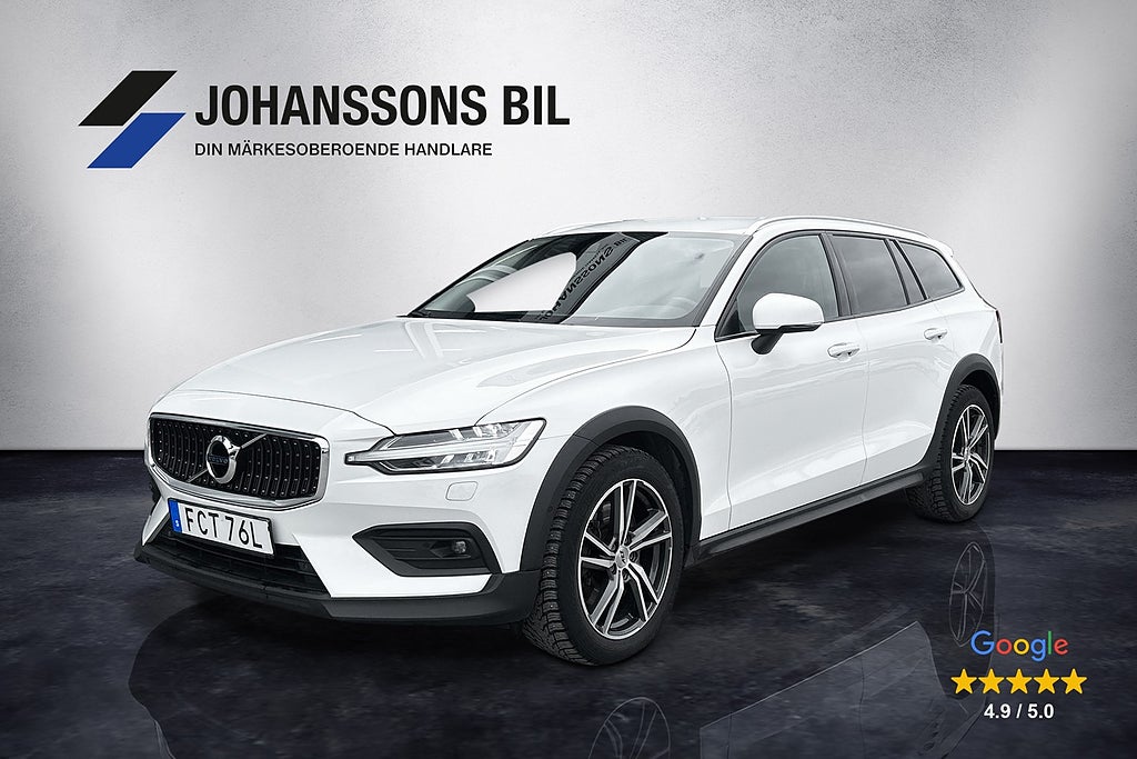 Volvo V60 Cross Country B4 AWD Advanced Helskinn Kamera Drag VOC Värmare