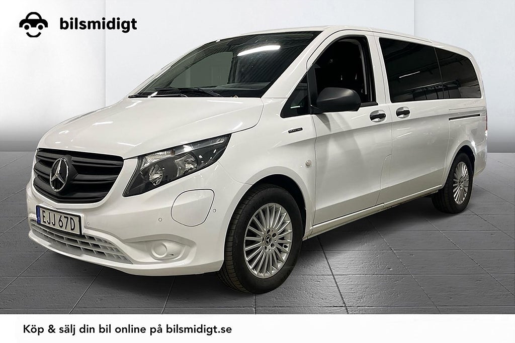 Mercedes-Benz eVito Tourer 129 3.5t CCS 2xSidodörr Inredd Kamera 3-sits 204hk