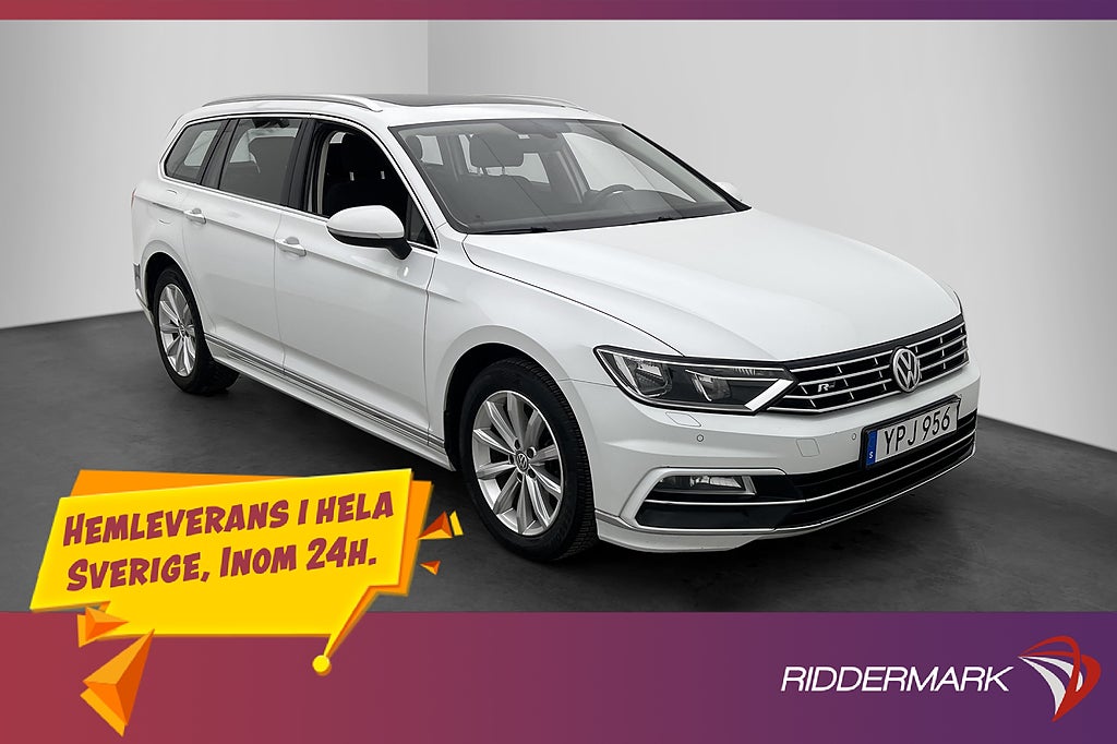Volkswagen Passat 2.0 TDI 150hk R-Line Pano CarPlay Rattvärm