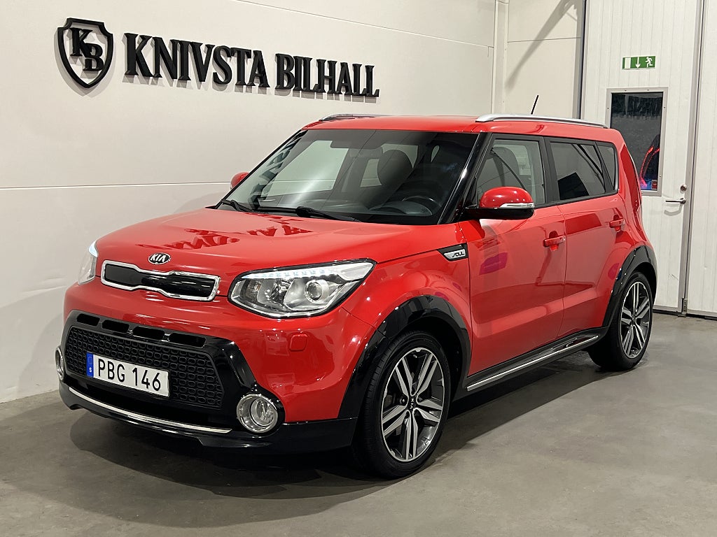 Kia Soul 1.6 CRDi DCT GLS 1Ägare Drag 136hk