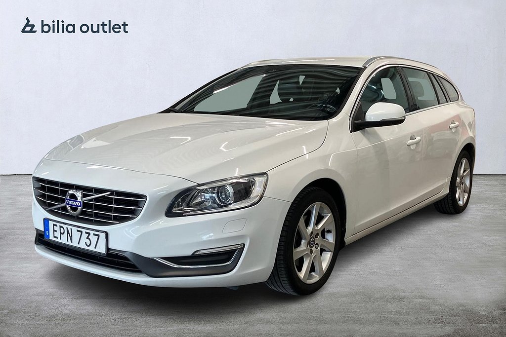 Volvo V60 D4 Summum Dragkrok M-värmare P-Sensorer Skinn BT  