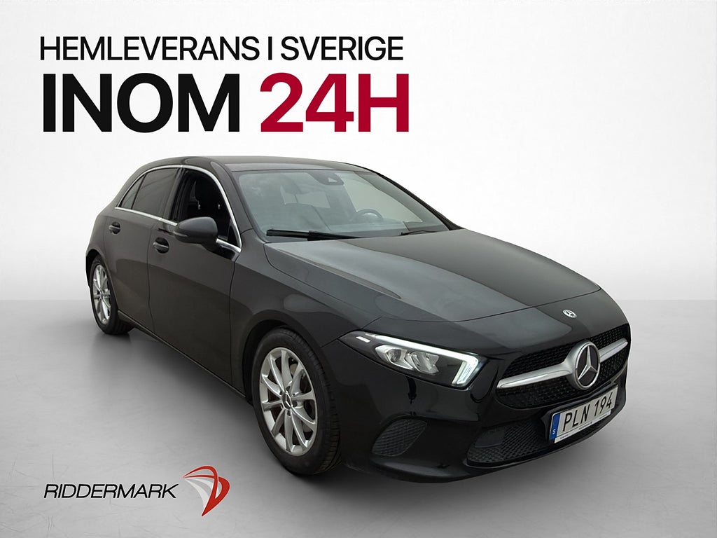 Mercedes-Benz A200 163hk Progressive Line Backkamera Läder