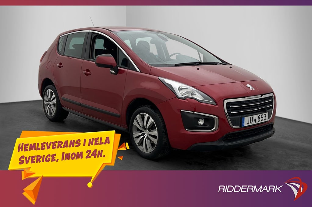 Peugeot 3008 1.6 BlueHDi Farthållare Drag 0.41 l/mil