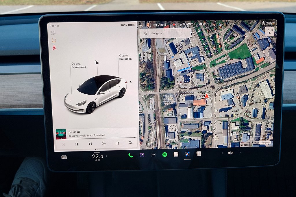 Tesla Model 3 Long Range AWD | ACC-Boost | Dragkrok 2021