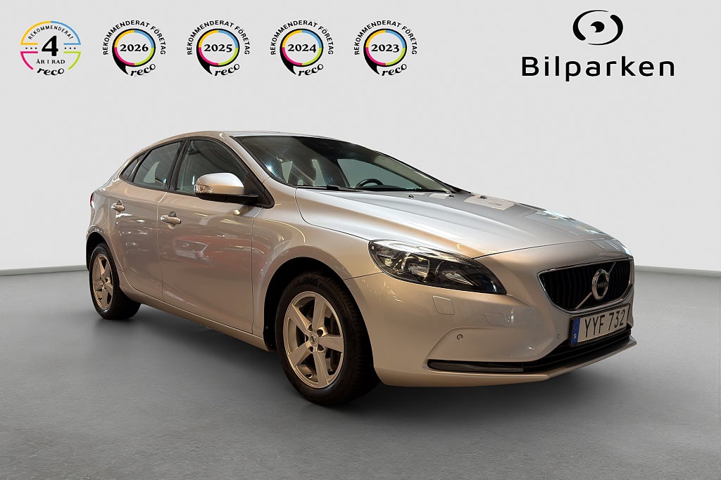 Volvo V40 T3 Geartronic | Motorvärmare | VoC | Automat | 152hk
