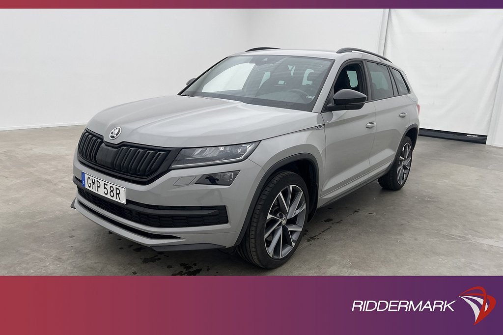 Skoda Kodiaq 4x4 190hk Sportline 7-Sits Canton Cockpit Drag