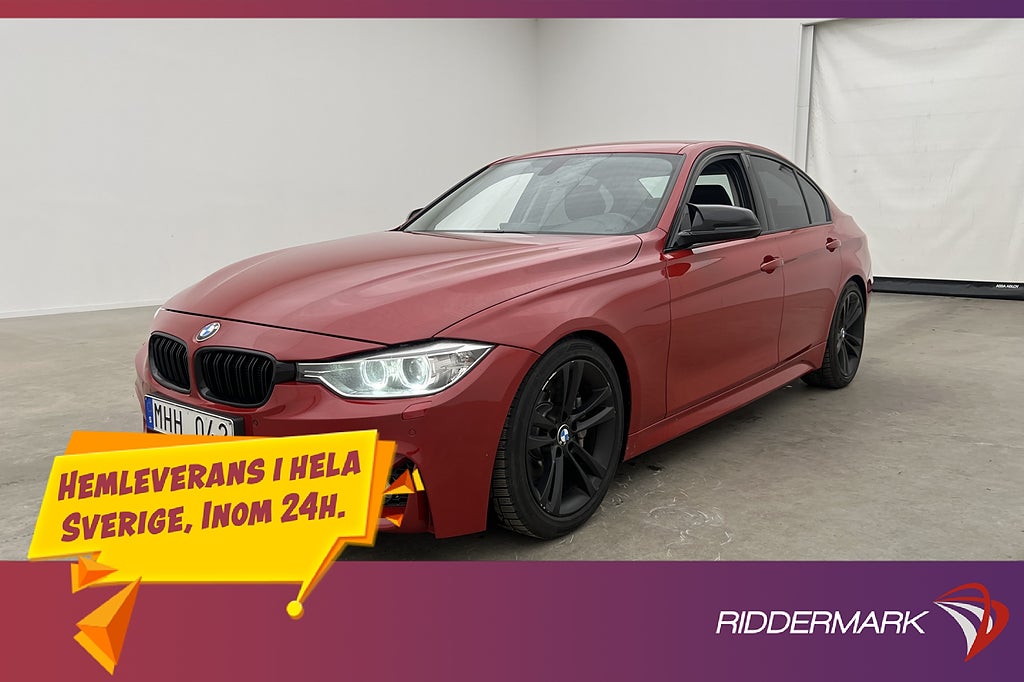 BMW 335i Hifi Sensorer Navi Skinn Fart Rattvärme