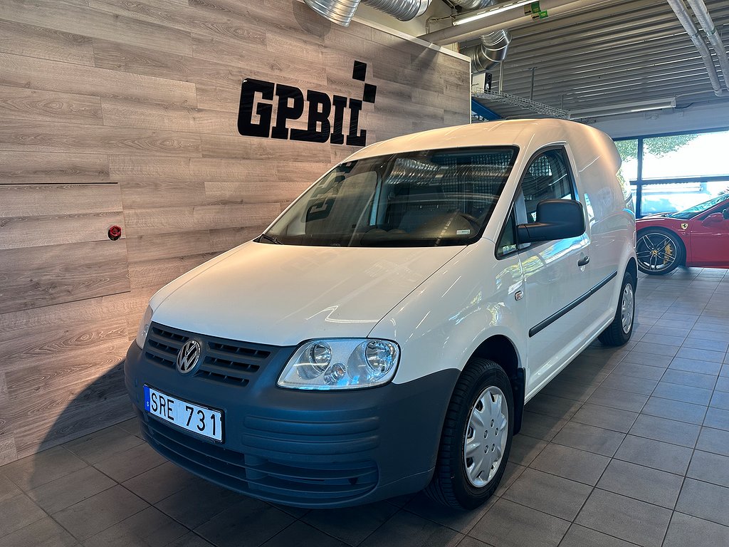 Volkswagen Caddy 1.9 TDI Skåpbil | Verktygsinredning | Drag 