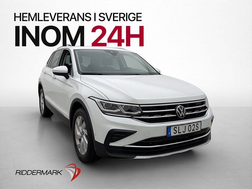 Volkswagen Tiguan Elegance Drag Adaptiv-Fart Cockpit Rattvär