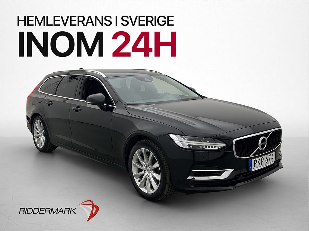 Volvo V90 T8 Twin Engine AWD 392hk Momentum BLIS Drag Kamera