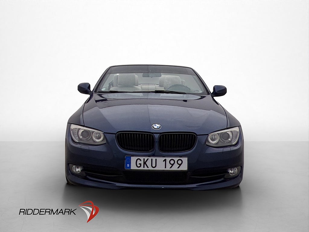 BMW 325 i Convertible Skinn Elstol Plåt-Cab 3-ÄGARE SV-Såld