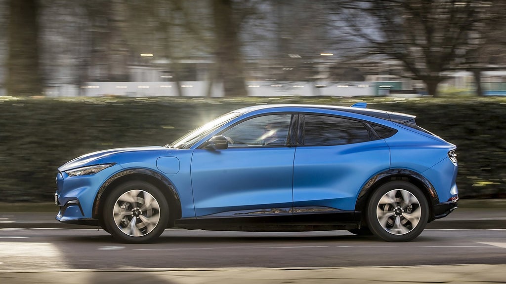 Ford Mustang Mach-E är den bästa elbilen enligt Conumer Reports. Foto: Ford