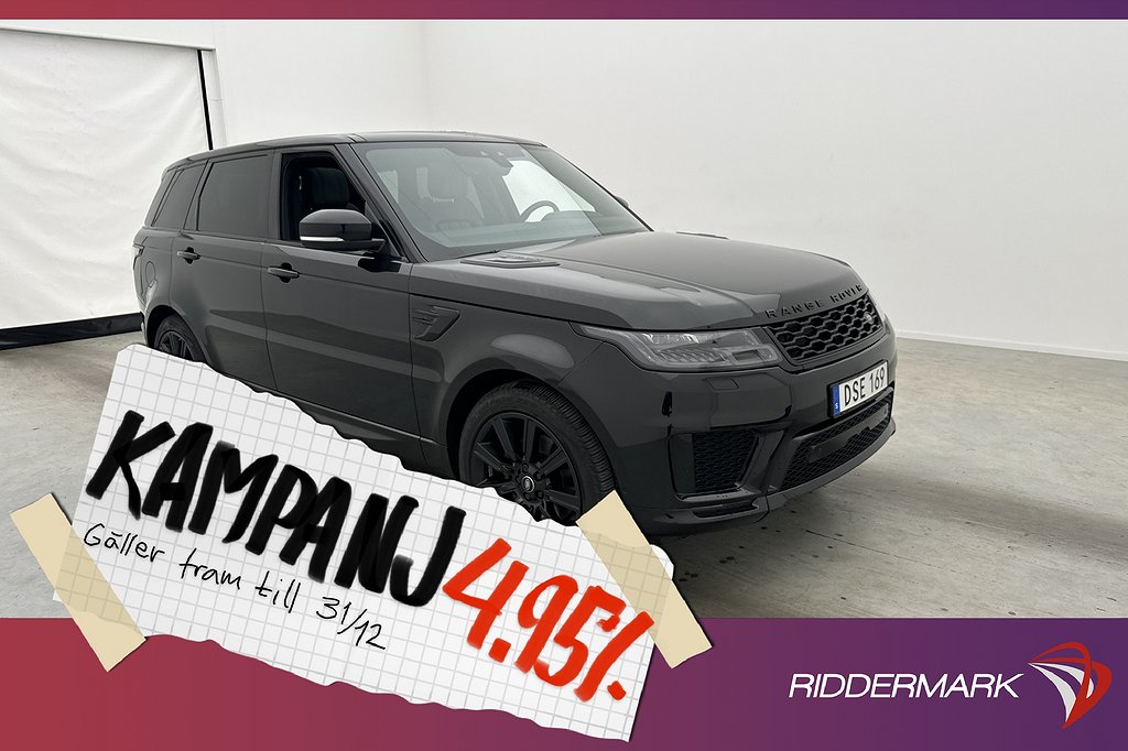 Land Rover Range Rover Sport SDV6 AWD HSE Pano M 4,95% Ränta