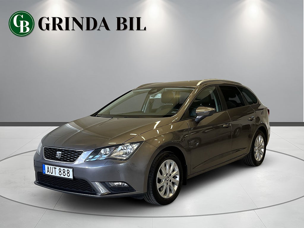 Seat Leon ST 1.6 TDI Style 105HK NAVI  SPORTSTOLAR NYSERV V P-BAK&FR