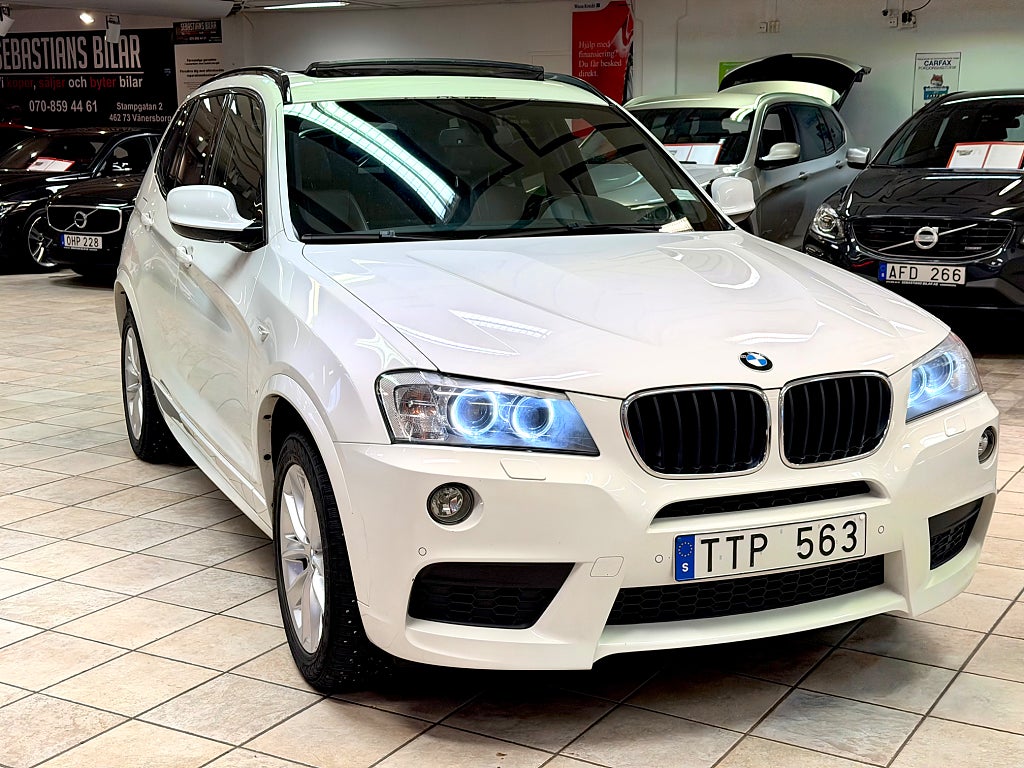BMW X3 xDrive20d Steptronic M Sport Euro 5 drag välvårdad 