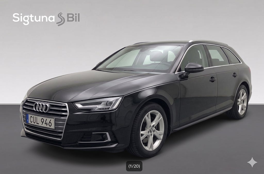 Audi A4 Avant 2.0 MHEV 190hk Proline / Värmare / Drag 