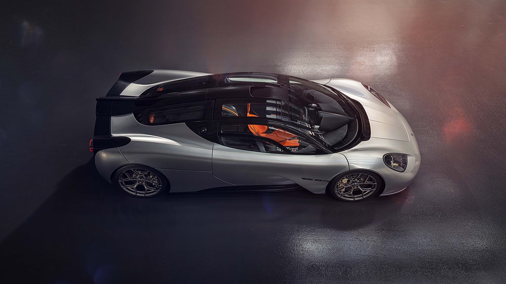 GMA T.25 har en 3,9-liters V12-motor. Foto: GMA.  