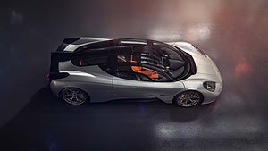 GMA T.25 har en 3,9-liters V12-motor. Foto: GMA.  