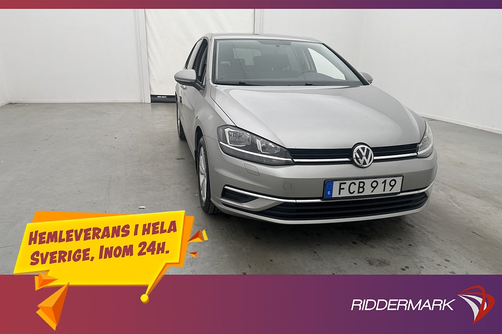 Volkswagen Golf 1.0 TSI 110hk Dragkrok CarPlay Adaptiv-Fart