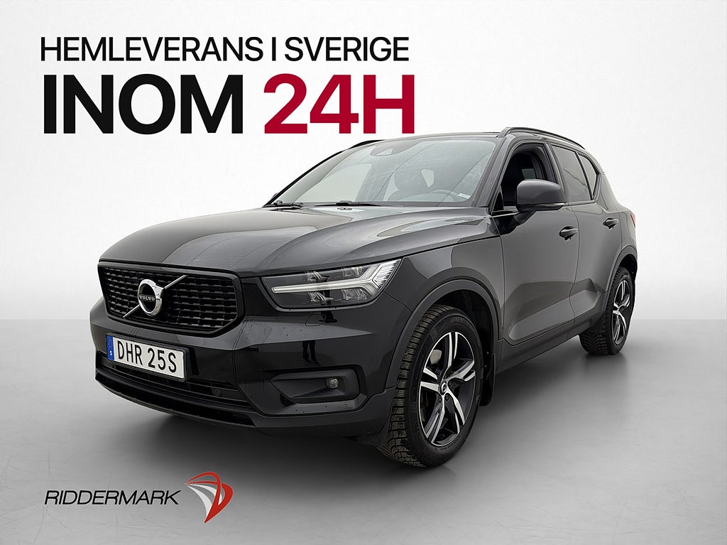 Volvo XC40 T4 AWD R-Design VOC Skinn P-Sensorer Navi Drag