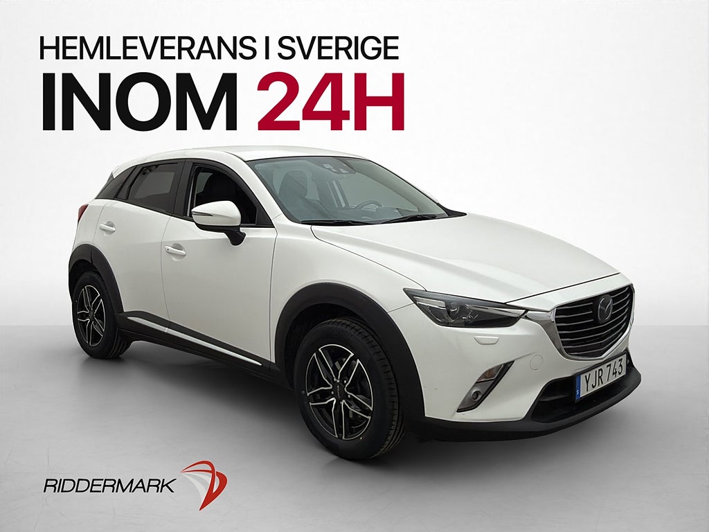 Mazda CX-3 AWD 150hk Optimum BOSE HUD Kamera Dragkrok