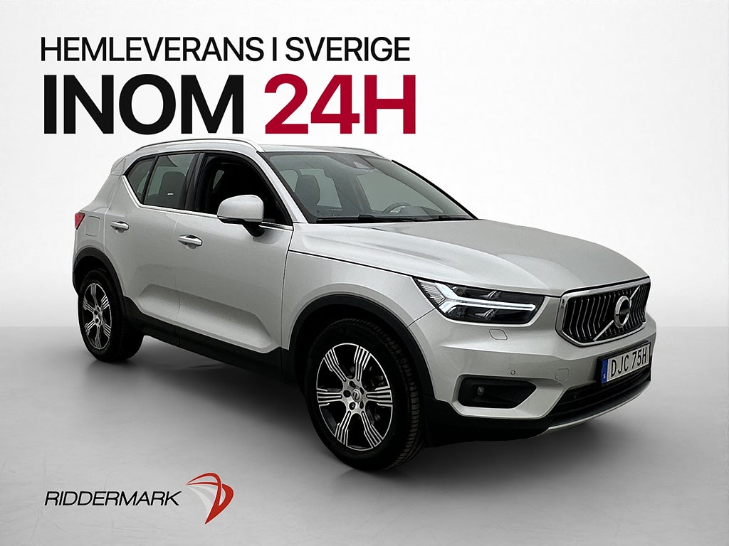 Volvo XC40 D3 150hk Inscription Värmare Läder Kamera CarPlay